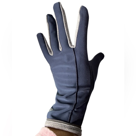 Lululemon Athletica Navy and Gray Gloves - Picture 8 of 9